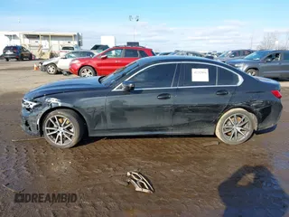 2019 BMW 3 Series 330i xDrive with VIN WBA5R7C58KFH25535, listed as a IAAI auction lot 41232856 with 85,401 mi miles. Bid and sale history available at carsss.com. Image 14.