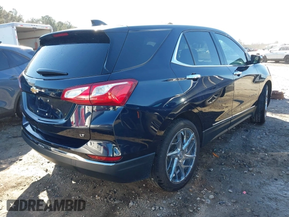 2020 Chevrolet Equinox LT with VIN 3GNAXKEV8LS679097, listed as a IAAI auction lot 41453201 with 59,105 mi miles and . Bid and sale history available at carsss.com. Image 4.