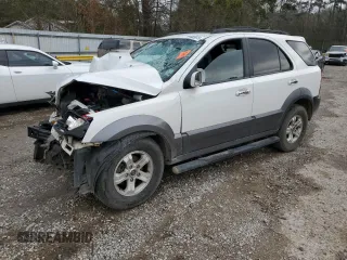 2005 Kia Sorento LX with VIN KNDJD733955439277, listed as a Copart auction lot 44465875 with 0 mi miles and Salvage Title. Bid and sale history available at carsss.com. Image 1.