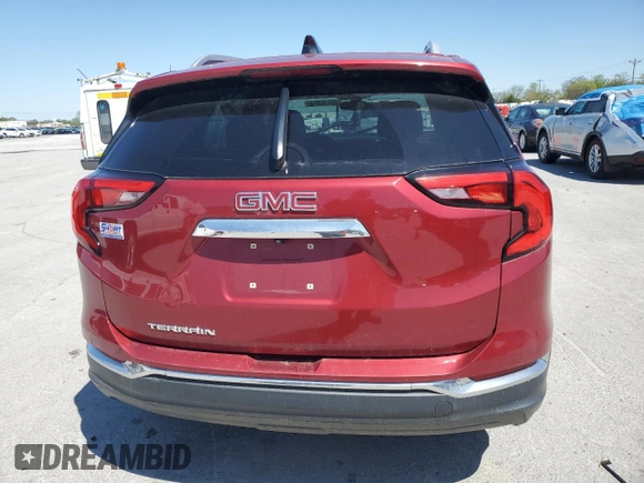 2019 GMC Terrain SLT with VIN 3GKALPEVXKL160325, listed as a Copart auction lot 53113565 with 94,315 mi miles and Salvage Title. Bid and sale history available at carsss.com. Image 6.