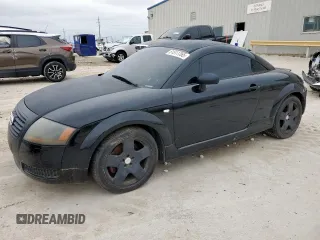 2001 Audi TT with VIN TRUWT28N511004768, listed as a Copart auction lot 51511765 with 160,485 mi miles and Salvage Title. Bid and sale history available at carsss.com. Image 1.