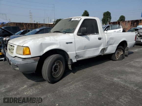 2002 Ford Ranger XL Fleet with VIN 1FTYR10E02PA63992, listed as a Copart auction lot 74987714 with 188,731 mi miles and Salvage Title. Bid and sale history available at carsss.com. Image 1.