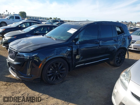 2020 Cadillac XT6 AWD Sport with VIN 1GYKPGRS1LZ170931, listed as a IAAI auction lot 40656458 with 80,168 mi miles and . Bid and sale history available at DreamBid. Image 15.