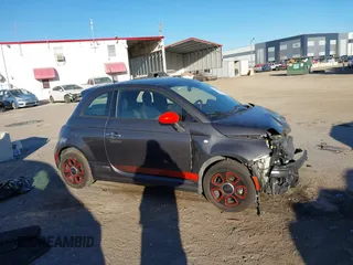 2015 FIAT 500e with VIN 3C3CFFGE3FT603301, listed as a IAAI auction lot 41599133 with 42,635 mi miles. Bid and sale history available at carsss.com. Image 13.