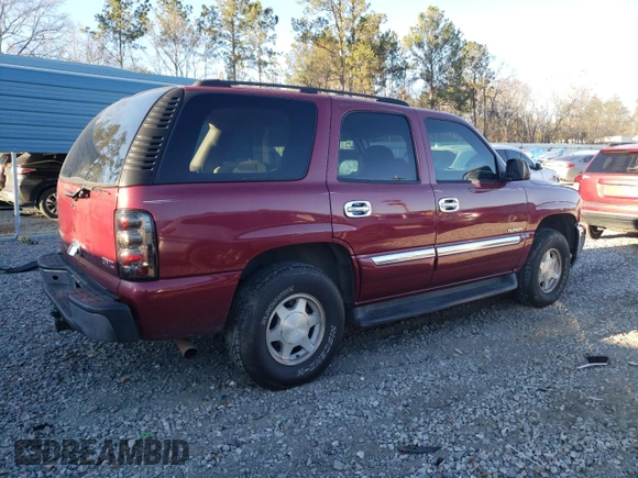 2005 GMC Yukon SLE with VIN 1GKEC13V55R156956, listed as a Copart auction lot 88989075 with 293,728 mi miles and Salvage Title. Bid and sale history available at carsss.com. Image 3.