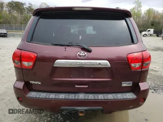 2008 Toyota Sequoia Limited with VIN 5TDZY68A88S010252, listed as a Copart auction lot 52701865 with 375,328 mi miles and Salvage Title. Bid and sale history available at DreamBid. Image 6.