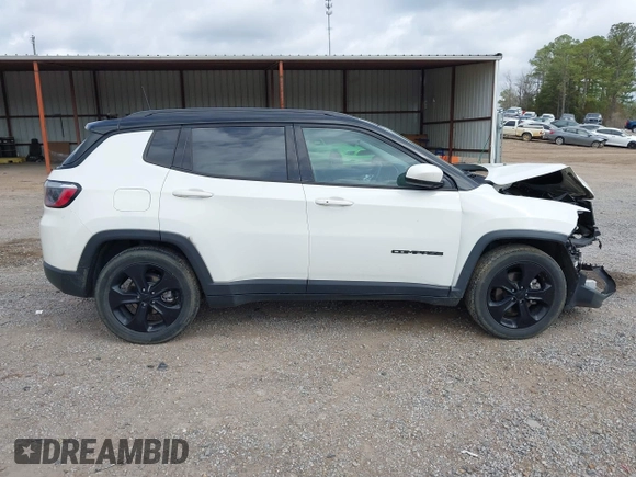 2021 Jeep Compass Latitude z VIN 3C4NJCBB6MT587350, wystawiony jako IAAI lot #41769694 z przebiegiem 73 739 mil mil oraz . Historia ofert i sprzedaży dostępna na DreamBid. Obrazek 14.