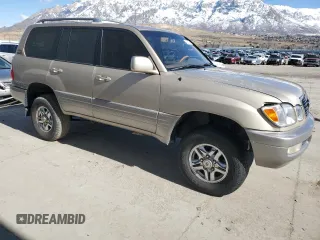 2002 Lexus LX 470 z VIN JTJHT00W523513337, wystawiony jako Copart lot #47001735 z przebiegiem 261 108 mil mil oraz Szkody całkowita. Historia ofert i sprzedaży dostępna na DreamBid. Obrazek 4.