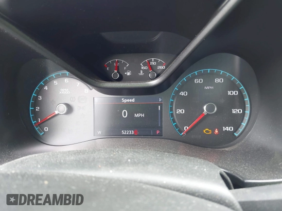 2021 Chevrolet Colorado 4WD Z71 with VIN 1GCGTDEN3M1122062, listed as a IAAI auction lot 42687632 with 52,233 mi miles and . Bid and sale history available at DreamBid. Image 7.