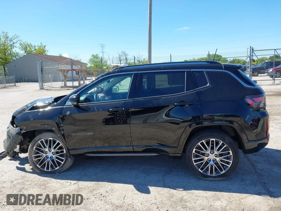 2022 Jeep Compass Limited z VIN 3C4NJDCB4NT189558, wystawiony jako IAAI lot #42337555 z przebiegiem 40 109 mil mil oraz . Historia ofert i sprzedaży dostępna na DreamBid. Obrazek 13.