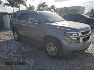 2020 Chevrolet Tahoe LS with VIN 1GNSCAKC4LR120582, listed as a Copart auction lot 45857205 with Not provided miles and Non repairable. Bid and sale history available at DreamBid. Image 4.