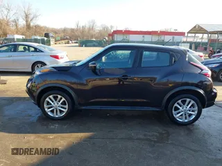 2016 Nissan Juke S with VIN JN8AF5MR7GT606160, listed as a IAAI auction lot 41749347 with 158,659 mi miles. Bid and sale history available at carsss.com. Image 14.