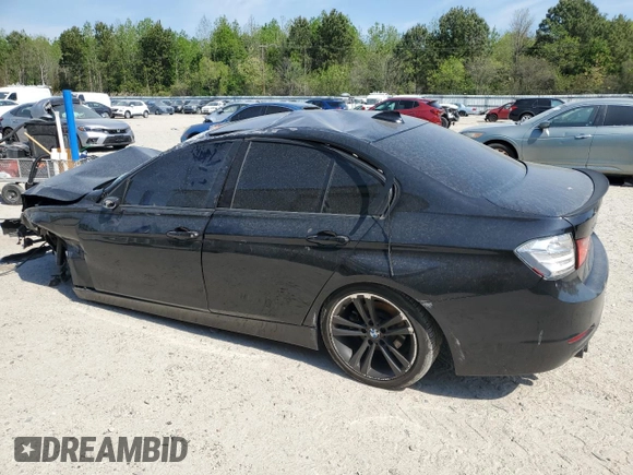 2013 BMW 3 Series 328i xDrive with VIN WBA3B5G51DNS01059, listed as a Copart auction lot 53052185 with Not provided miles and Clean title. Bid and sale history available at DreamBid. Image 2.