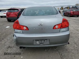 2006 Infiniti G35 z VIN JNKCV51F76M614591, wystawiony jako Copart lot #51253285 z przebiegiem 150 169 mil mil oraz Szkoda całkowita • Salvage title. Historia ofert i sprzedaży dostępna na DreamBid. Obrazek 6.