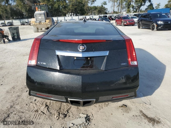 2012 Cadillac CTS Coupe with VIN 1G6DA1E30C0106642, listed as a Copart auction lot 43330145 with 101,063 mi miles and Salvage Title. Bid and sale history available at carsss.com. Image 6.