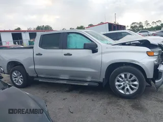 2020 Chevrolet Silverado 1500 Custom with VIN 3GCPWBEF8LG317269, listed as a IAAI auction lot 41708823 with 45,878 mi miles. Bid and sale history available at carsss.com. Image 13.