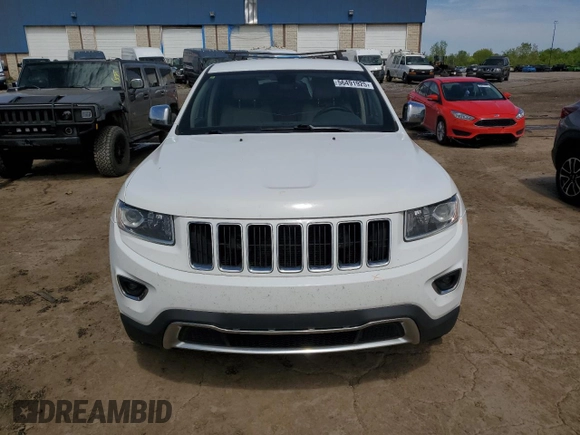 2014 Jeep Grand Cherokee Limited with VIN 1C4RJFBG9EC220342, listed as a Copart auction lot 56491925 with 257,167 mi miles and Clean Title. Bid and sale history available at DreamBid. Image 5.