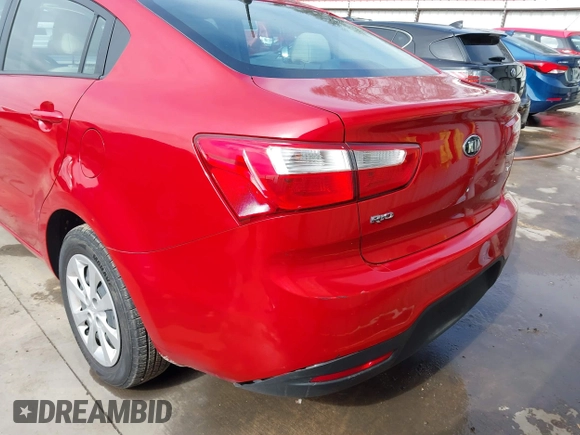 2013 Kia Rio LX with VIN KNADM4A31D6310504, listed as a IAAI auction lot 41579952 with 55,757 mi miles and . Bid and sale history available at DreamBid. Image 22.