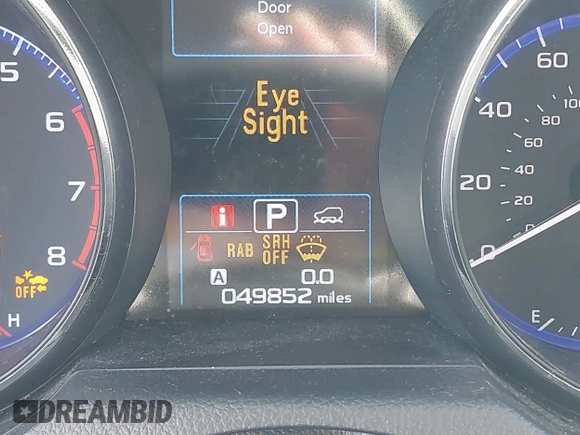 2019 Subaru Outback Touring with VIN 4S4BSATC4K3340084, listed as a IAAI auction lot 41204749 with 49,852 mi miles and . Bid and sale history available at DreamBid. Image 16.