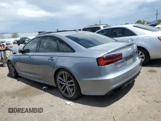2016 Audi S6 Prestige with VIN WAUH2AFC0GN165691, listed as a Copart auction lot 69062174 with 61,342 mi miles and Salvage Title. Bid and sale history available at carsss.com. Image 2.