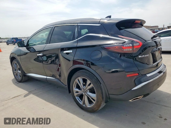2023 Nissan Murano Platinum with VIN 5N1AZ2DJXPC139095, listed as a Copart auction lot 53687355 with 8,007 mi miles and Non Repairable. Bid and sale history available at DreamBid. Image 2.