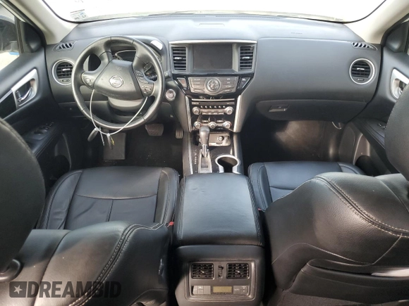 2017 Nissan Pathfinder S with VIN 5N1DR2MN8HC656610, listed as a Copart auction lot 59202795 with 109,262 mi miles and Salvage title. Bid and sale history available at DreamBid. Image 8.