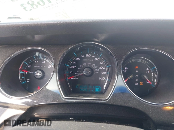 2011 Ford Taurus Limited with VIN 1FAHP2FW5BG163152, listed as a IAAI auction lot 41911683 with 99,798 mi miles and . Bid and sale history available at carsss.com. Image 7.