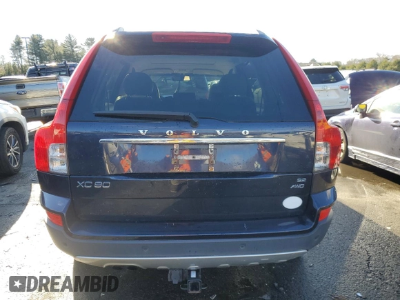 2010 Volvo XC90 I6 with VIN YV4982CZ3A1549934, listed as a Copart auction lot 56937885 with 177,496 mi miles and Non Repairable. Bid and sale history available at DreamBid. Image 6.