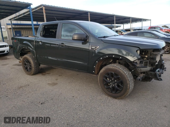 2022 Ford Ranger XL with VIN 1FTER4FHXNLD36812, listed as a Copart auction lot 47644775 with 19,183 mi miles and Salvage Title. Bid and sale history available at DreamBid. Image 4.