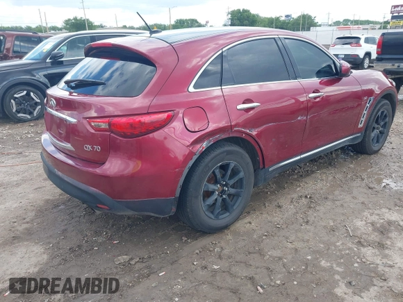 2017 Infiniti QX70 с VIN JN8CS1MW6HM413089, выставлен на аукционе IAAI как лот 42183828 с пробегом 121 920 миль миль и . История ставок и продаж доступна на DreamBid. Изображение 4.