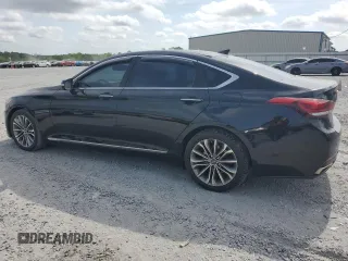 2015 Hyundai Genesis 3.8L with VIN KMHGN4JE0FU065283, listed as a Copart auction lot 52415264 with 120,292 mi miles and Salvage Title. Bid and sale history available at carsss.com. Image 2.