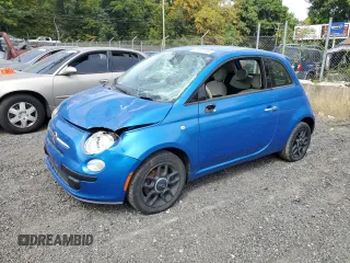 2015 FIAT 500 Pop with VIN 3C3CFFAR0FT582161, listed as a Copart auction lot 71490794 with 88,262 mi miles and Salvage Title. Bid and sale history available at carsss.com. Image 1.