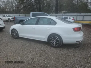 2015 Volkswagen Jetta Sport with VIN 3VWD17AJ1FM325015, listed as a Copart auction lot 46241915 with 54,785 mi miles and Salvage title. Bid and sale history available at DreamBid. Image 2.