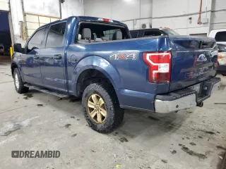 2018 Ford F-150 XL with VIN 1FTEW1E56JKE03369, listed as a Copart auction lot 42951815 with 168,518 mi miles and Salvage title. Bid and sale history available at DreamBid. Image 2.