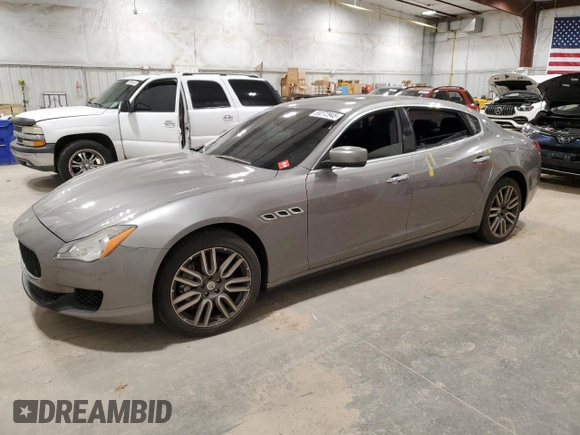 2015 Maserati Quattroporte S Q4 z VIN ZAM56RRA7F1131526, wystawiony jako Copart lot #53272945 z przebiegiem 79 626 mil mil oraz Czysty tytuł • Clean title. Historia ofert i sprzedaży dostępna na DreamBid. Obrazek 1.