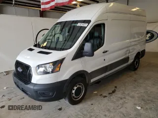 2023 Ford Transit Cargo with VIN 1FTBR1X88PKB17758, listed as a Copart auction lot 48182245 with 25,760 mi miles and Clean Title. Bid and sale history available at DreamBid. Image 1.