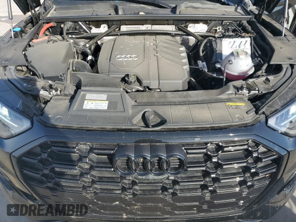2024 Audi Q5 S line Premium Plus with VIN WA1EABFY5R2036077, listed as a Copart auction lot 80587784 with 6,047 mi miles and Salvage Title. Bid and sale history available at DreamBid. Image 12.