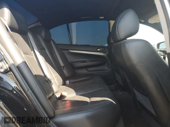 2013 Infiniti G37 x with VIN JN1CV6AR7DM357420, listed as a Copart auction lot 46552985 with Not Provided miles and Salvage Title. Bid and sale history available at DreamBid. Image 10.