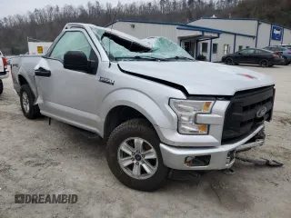 2017 Ford F-150 XL with VIN 1FTMF1EF9HKD68115, listed as a Copart auction lot 42555835 with Not provided miles and Salvage title. Bid and sale history available at DreamBid. Image 4.