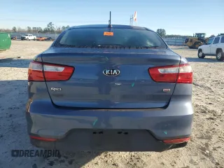 2016 Kia Rio LX with VIN KNADM4A32G6645016, listed as a Copart auction lot 86281424 with 119,384 mi miles and Salvage Title. Bid and sale history available at carsss.com. Image 6.