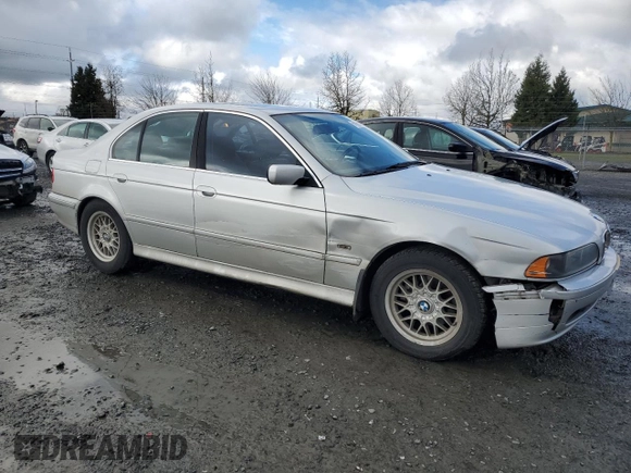 2001 BMW 5 Series 525i z VIN WBADT43431GX22910, wystawiony jako Copart lot #51166145 z przebiegiem 153 615 mil mil oraz Szkoda całkowita • Salvage title. Historia ofert i sprzedaży dostępna na DreamBid. Obrazek 4.