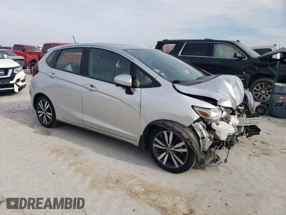 2016 Honda Fit EX-L with VIN JHMGK5H94GS015414, listed as a Copart auction lot 42038725 with 6,728 mi miles and Salvage title. Bid and sale history available at DreamBid. Image 4.