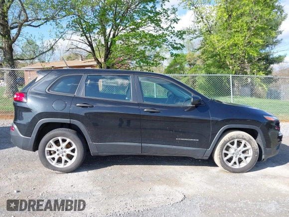 2014 Jeep Cherokee Sport with VIN 1C4PJLAB4EW110051, listed as a IAAI auction lot 41961698 with 153,570 mi miles and . Bid and sale history available at DreamBid. Image 13.