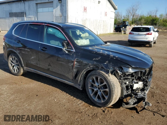 2020 BMW X5 xDrive40i with VIN 5UXCR6C00L9C81848, listed as a Copart auction lot 55946475 with Not provided miles and Non repairable. Bid and sale history available at DreamBid. Image 4.