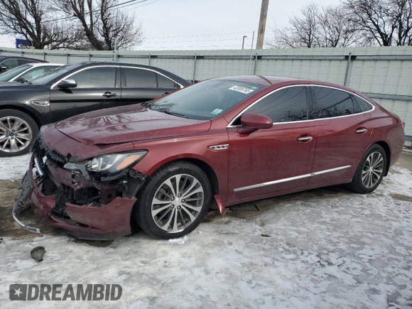 2017 Buick LaCrosse Preferred with VIN 1G4ZN5SS8HU201018, listed as a Copart auction lot 42008765 with 56,669 mi miles and Salvage Title. Bid and sale history available at carsss.com. Image 1.