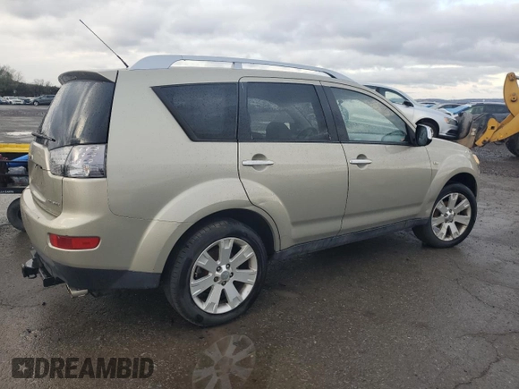 2007 Mitsubishi Outlander XLS with VIN JA4MT41XX7Z021580, listed as a Copart auction lot 49003795 with 88,244 mi miles and Salvage Title. Bid and sale history available at carsss.com. Image 3.