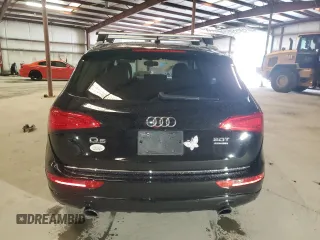 2015 Audi Q5 Premium Plus with VIN WA1LFAFP1FA137967, listed as a Copart auction lot 60978655 with 100,652 mi miles and Salvage title. Bid and sale history available at DreamBid. Image 6.