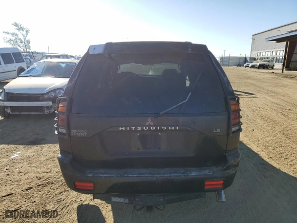 2000 Mitsubishi Montero Sport LS with VIN JA4LS31H8YP817727, listed as a Copart auction lot 87556525 with 148580 miles and Clean Title. Bid and sale history available at carsss.com. Image 6.