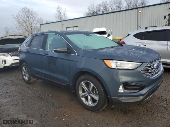 2019 Ford Edge SEL with VIN 2FMPK4J95KBB80103, listed as a Copart auction lot 46174335 with 71,246 mi miles and Salvage Title. Bid and sale history available at carsss.com. Image 4.