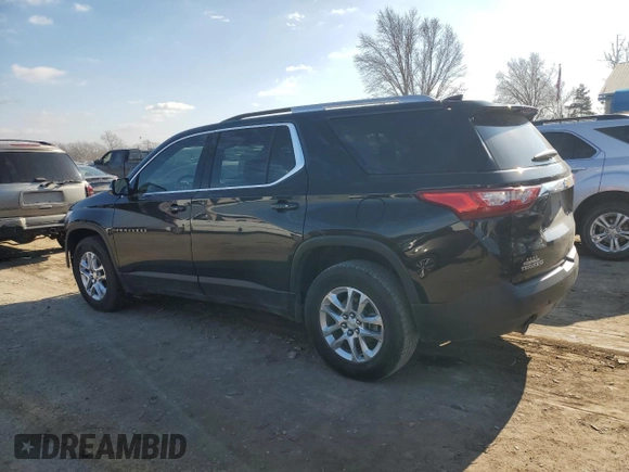 2018 Chevrolet Traverse LT Cloth with VIN 1GNERGKW4JJ282412, listed as a Copart auction lot 87039574 with 108,093 mi miles and Salvage Title. Bid and sale history available at carsss.com. Image 2.
